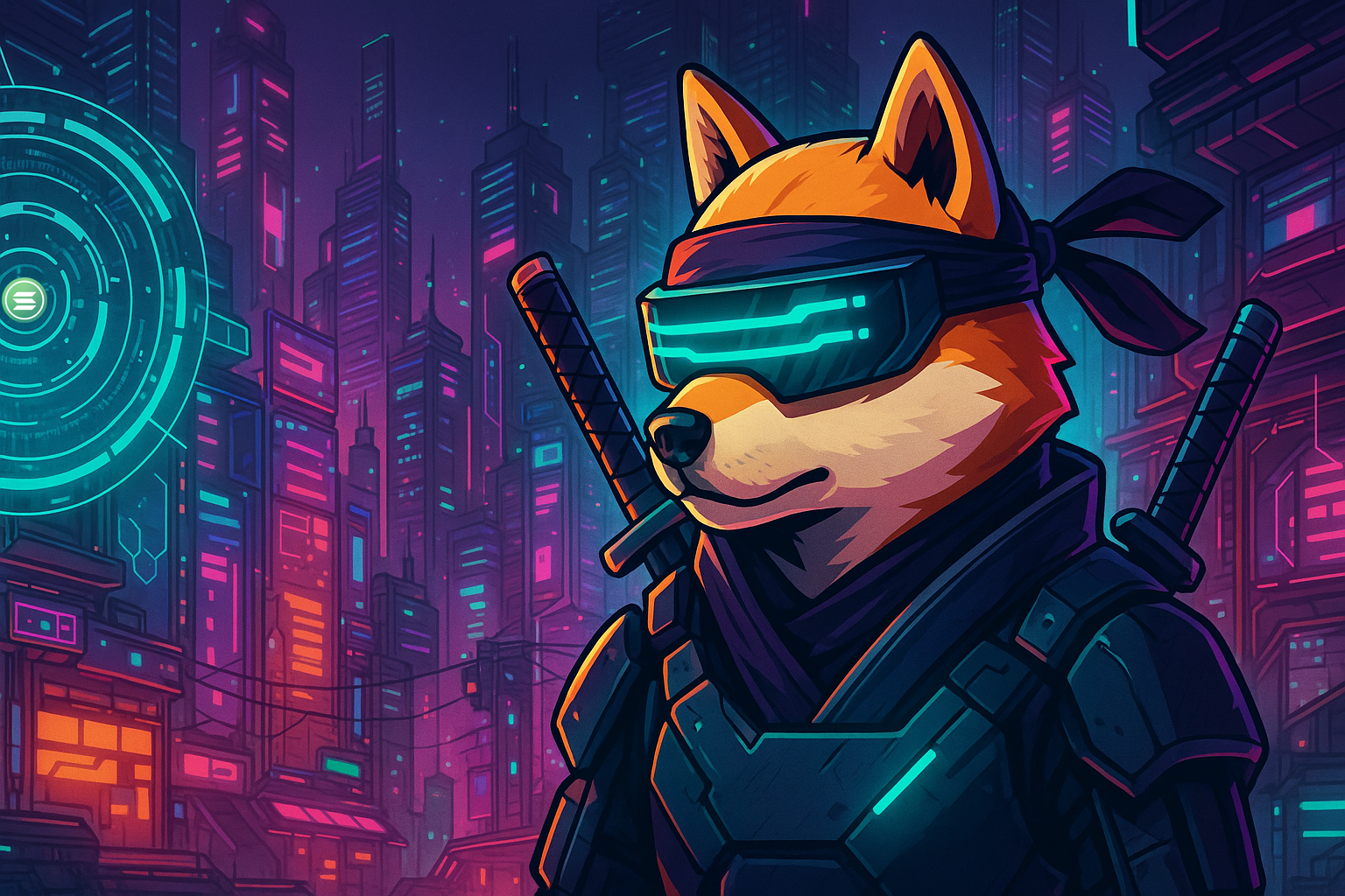 Cyber Ninja Inu Banner